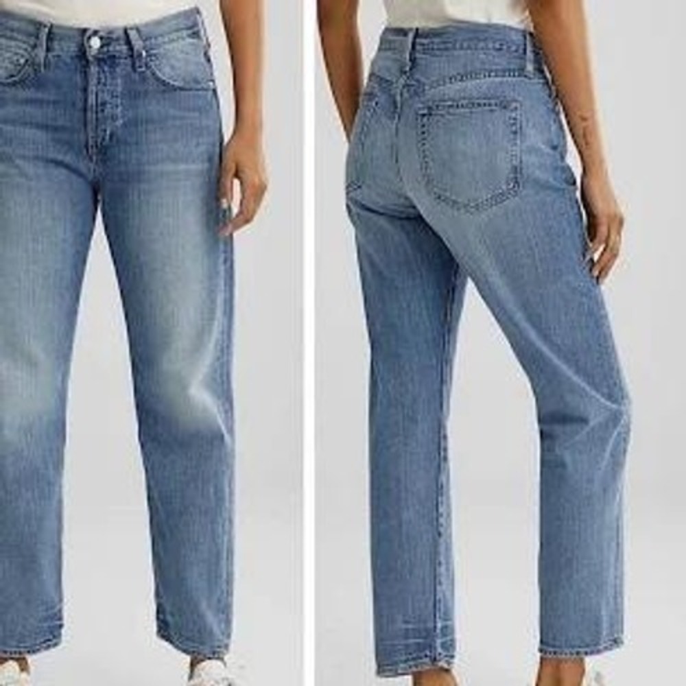 OuterKnown Women's S.E.A Liberty Straight Leg Jeans‎ NWT Size 25 - Picture 3 of 9